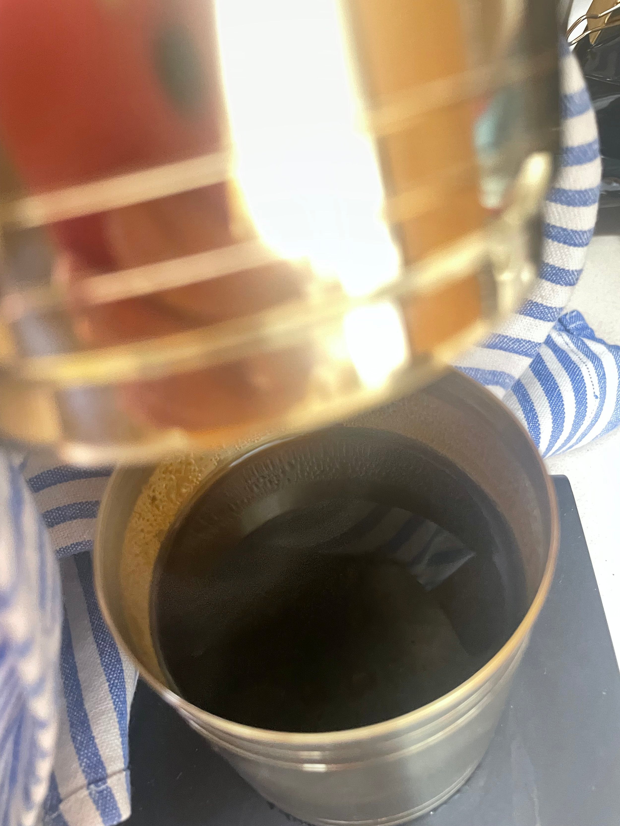 Indian Traditional Brass Filter Coffee Brewer